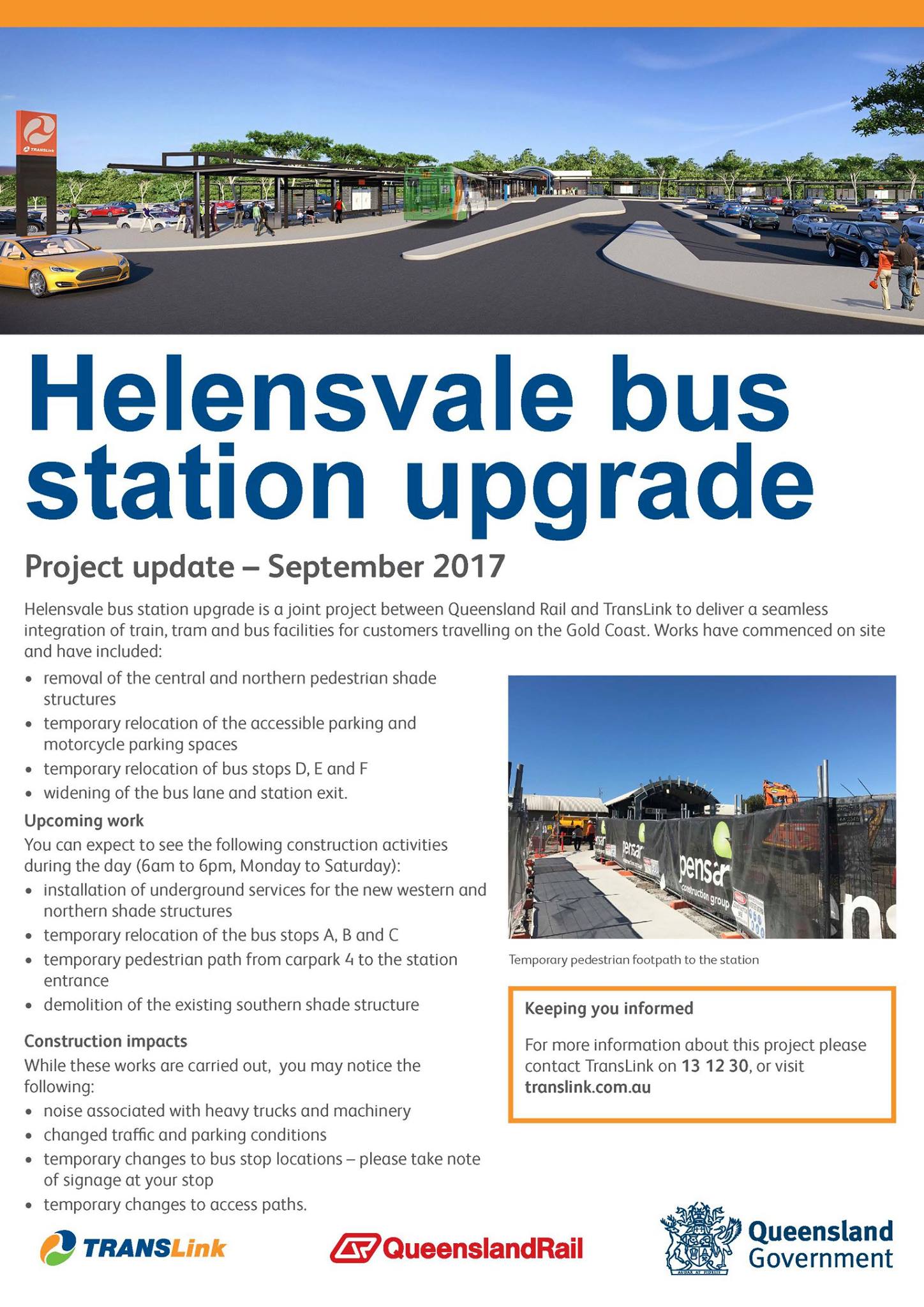 Helensvale Bus Station Upgrade