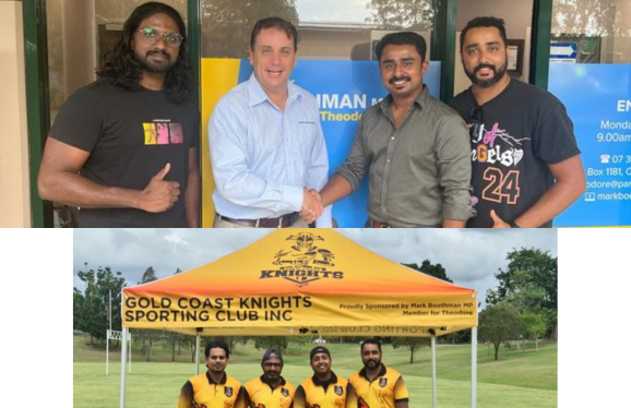 Happy to be Support the Knights Sporting Club Inc