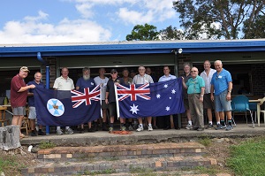 New Flags for the Men's Shed