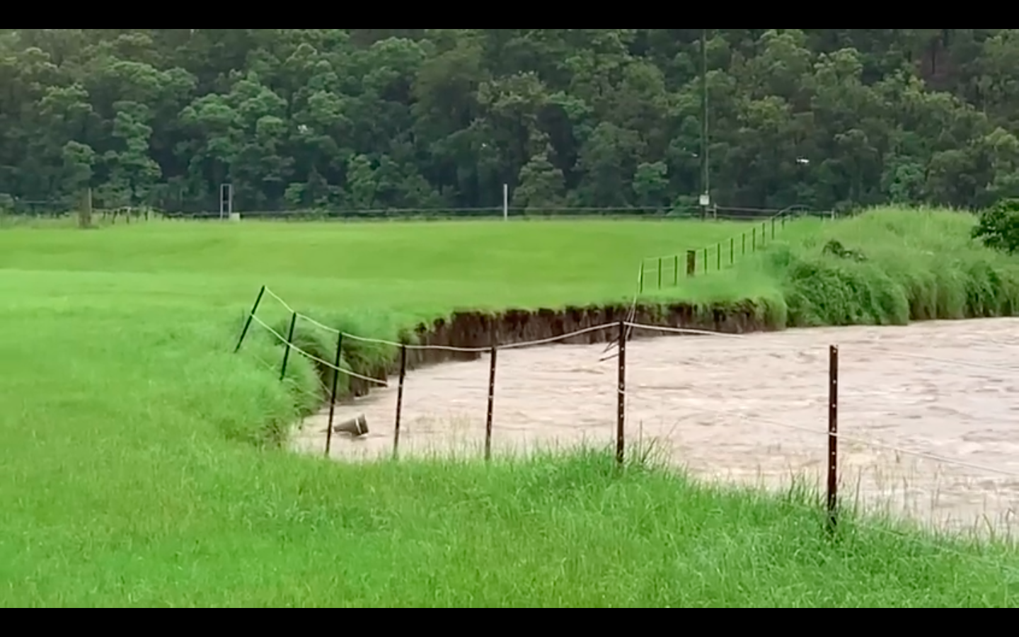 River Rising John Muntz Bridge